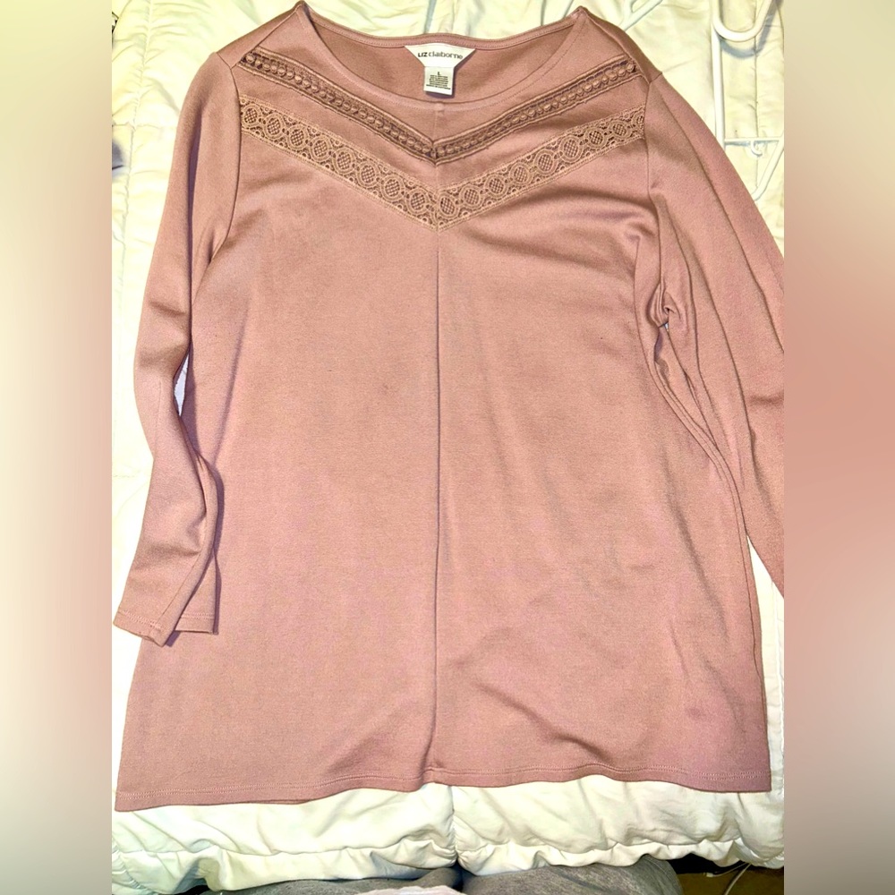 Liz Claiborne Long Sleeve Shirt Large